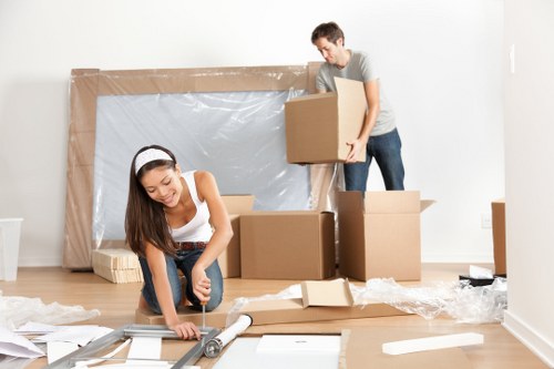 Removals van service for local moves in Finsbury