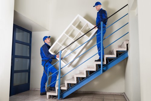 Small office relocation and equipment transport in Finsbury