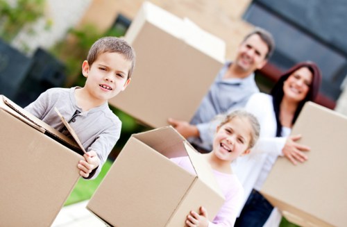 Local movers navigating access challenges for a Finsbury office relocation