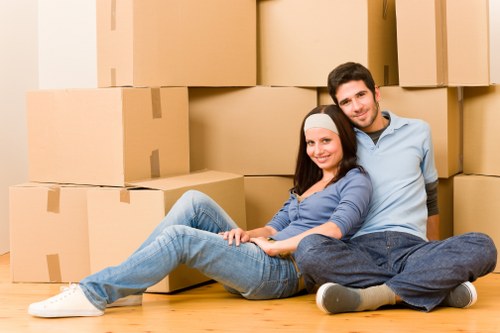 Van and loading help for a busy London property move