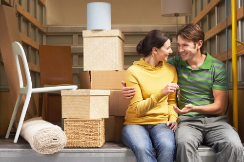 Office removal support for a business move in Finsbury