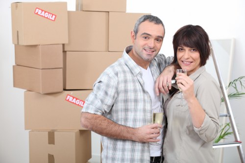 Local moving support for Finsbury customers with stairs and parking challenges